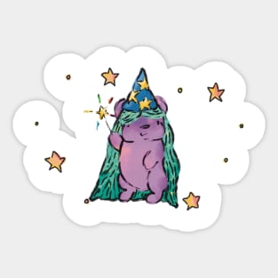 Witchy wizard Sticker